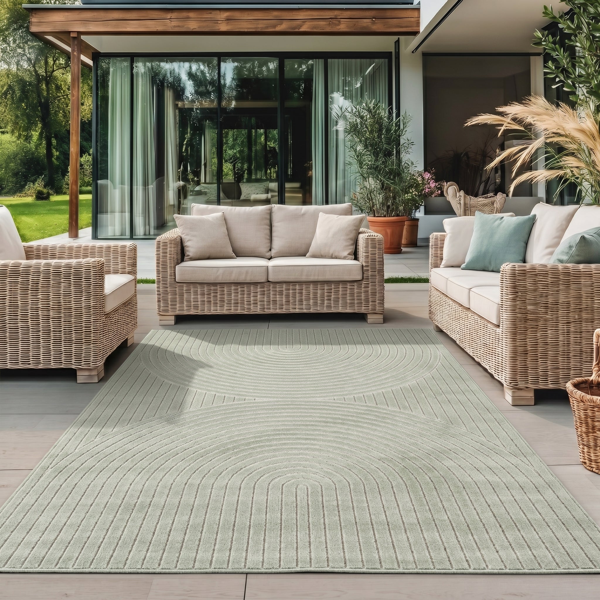 Nova 1201 Grün Indoor Teppich