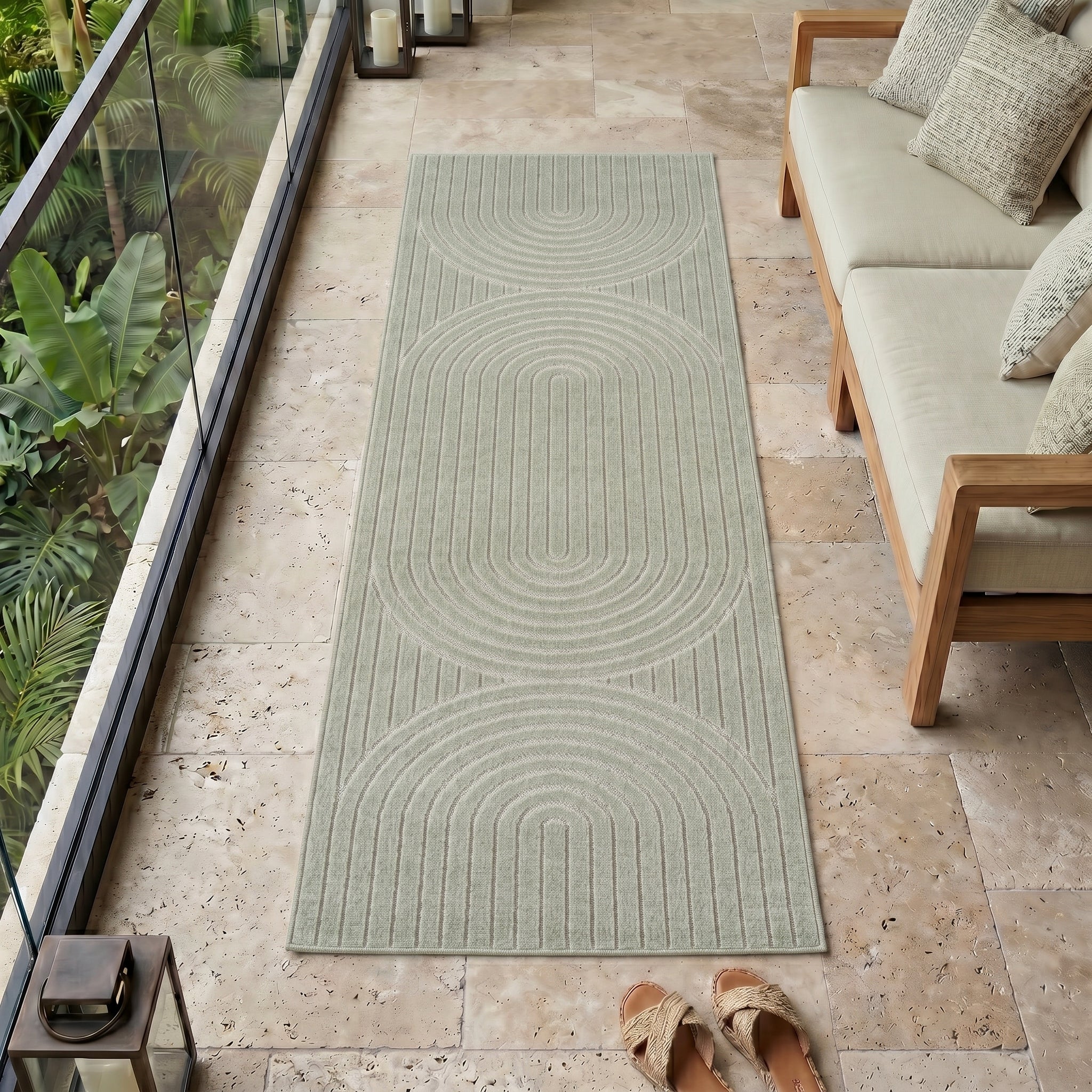 Nova 1201 Grün Indoor Teppich