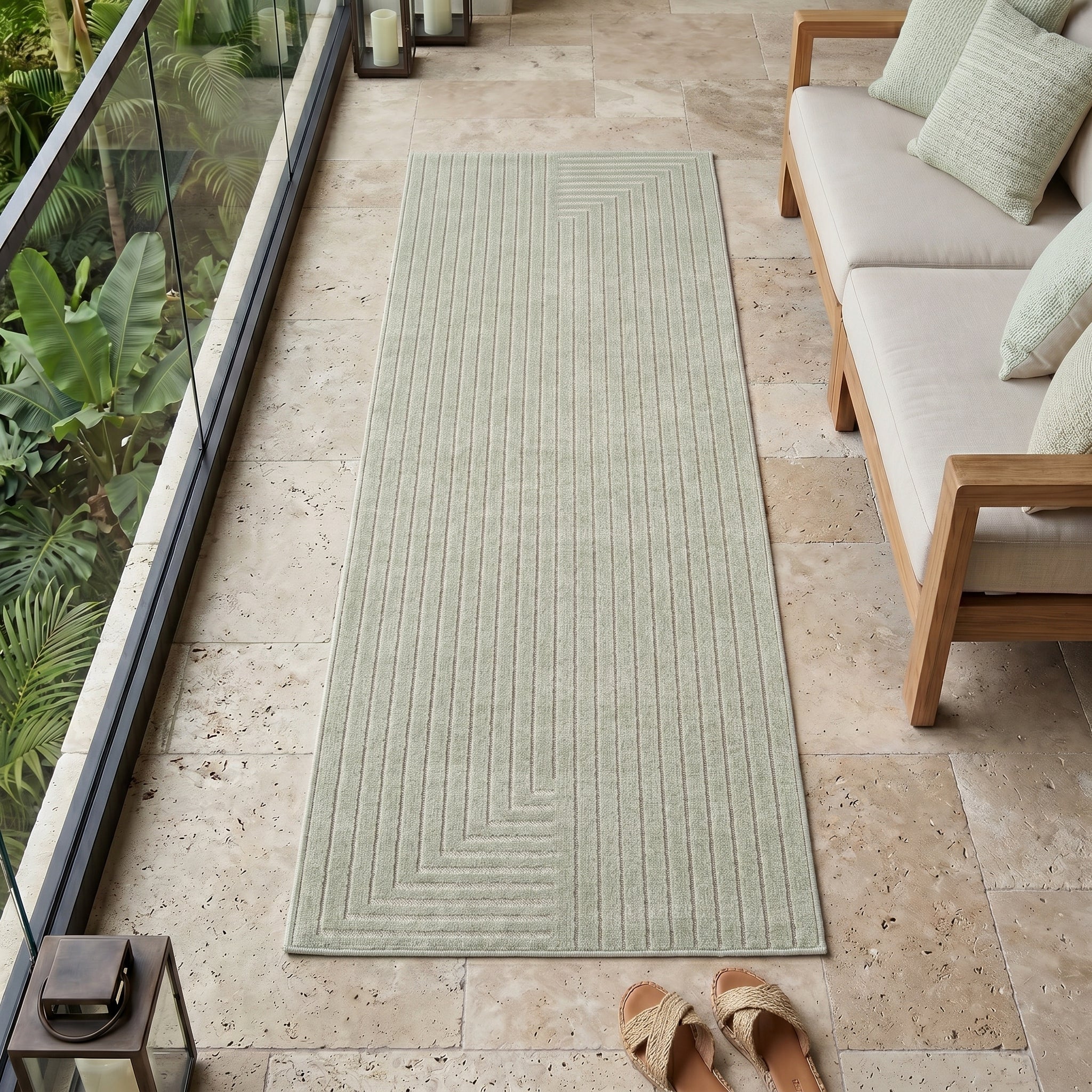 Nova 1202 Grün Indoor Teppich