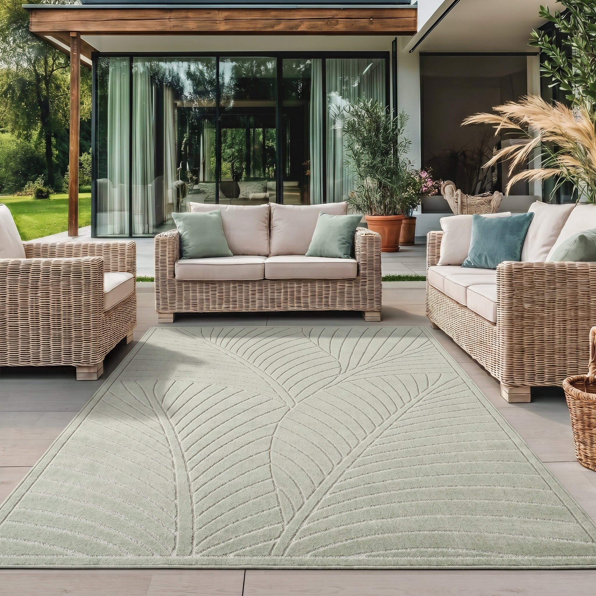 Nova 1203 Grün Indoor Teppich