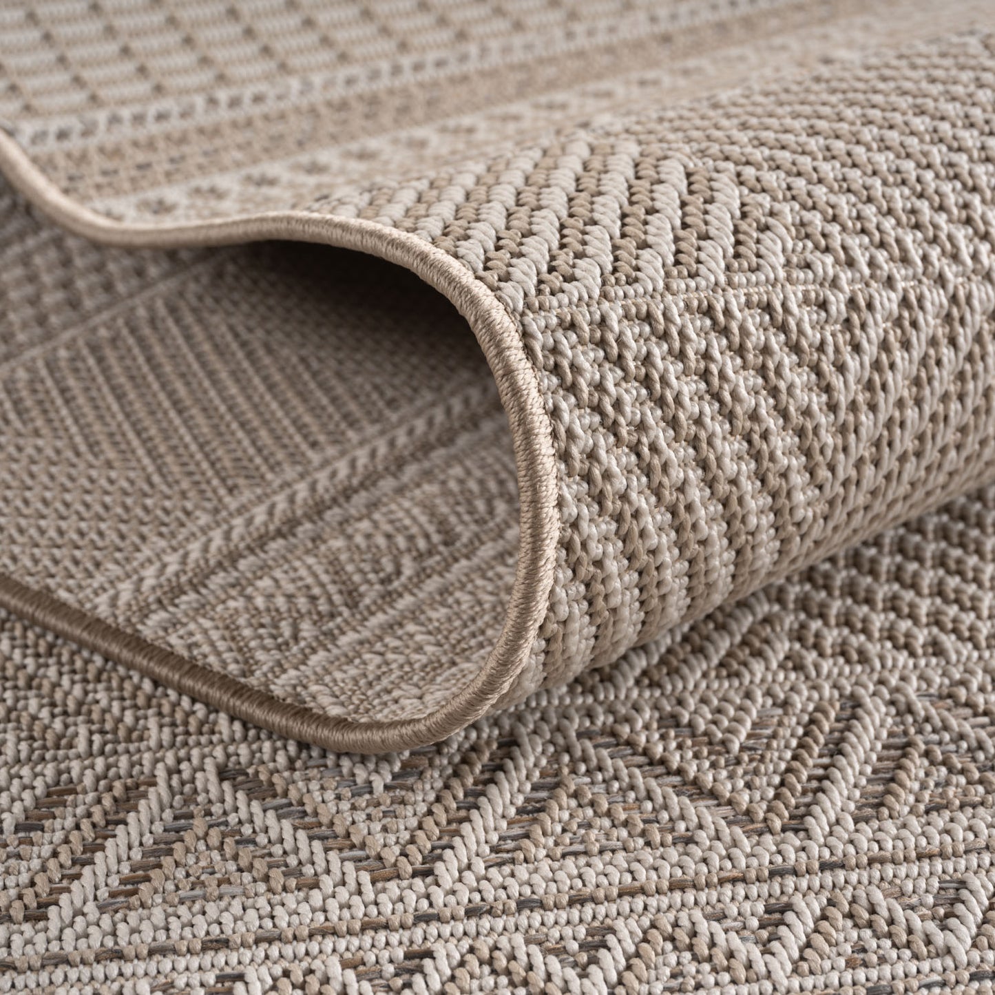 Desert 1302 Beige – Outdoor Indoor Teppich Beige ab 19,90 € kaufen