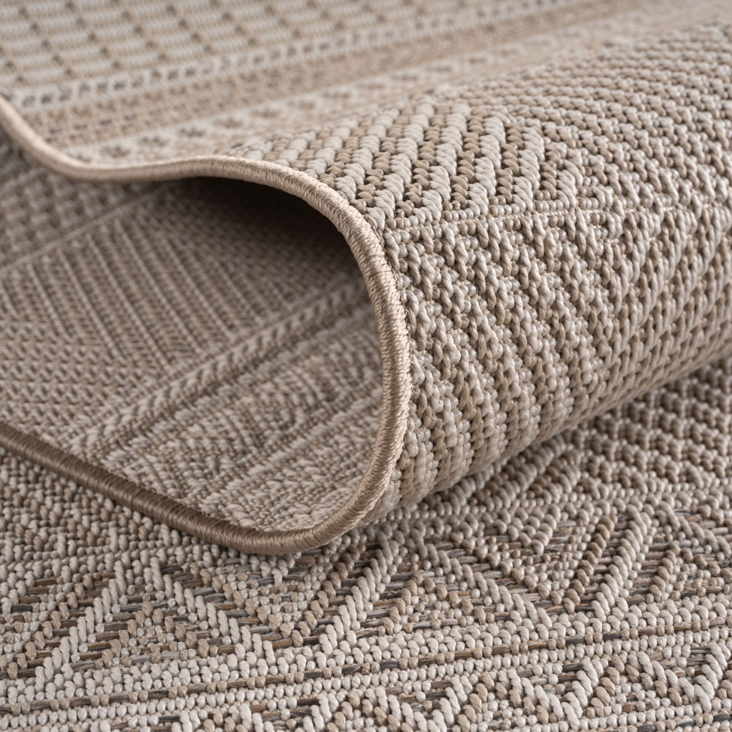 Desert 1302 Beige – Outdoor Indoor Teppich Beige ab 19,90 € kaufen