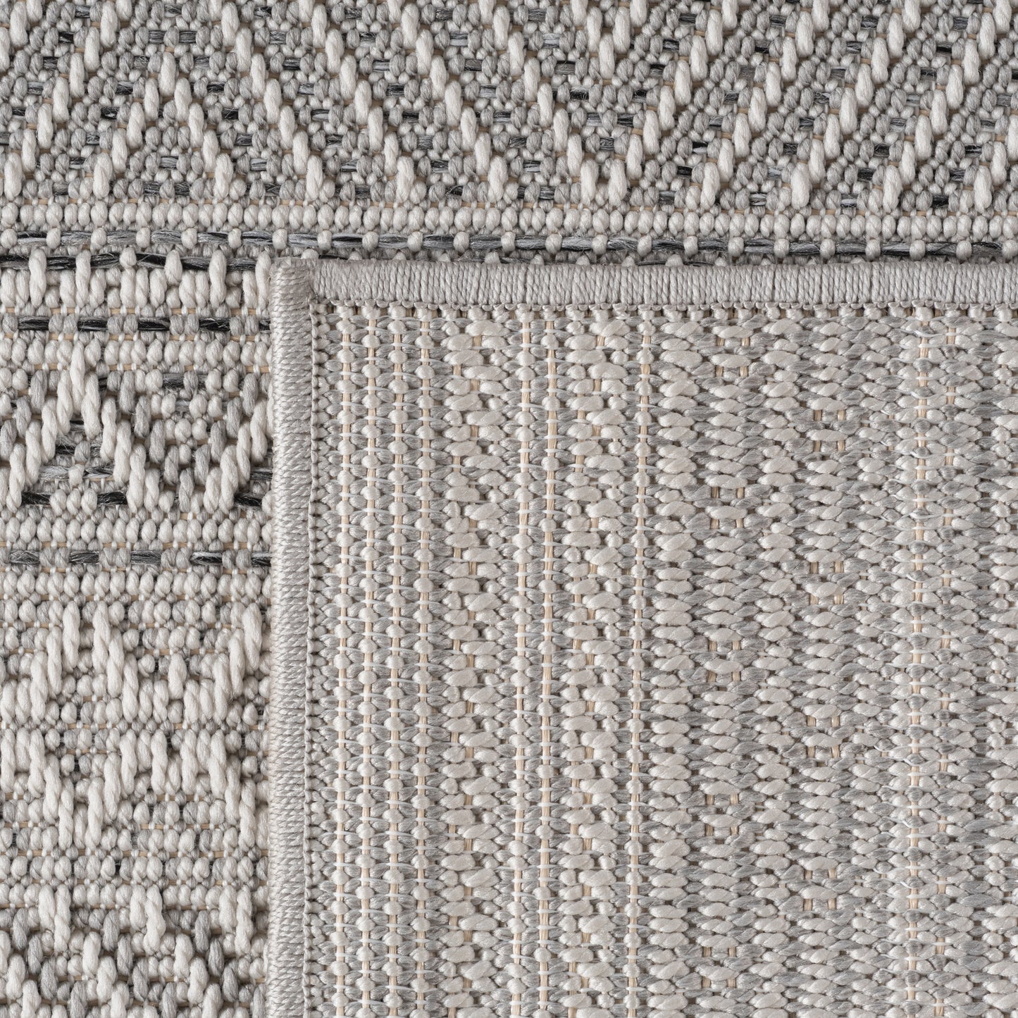 Desert 1303 Silber – Moderner Outdoor & Indoor Teppich ab 19,90 €