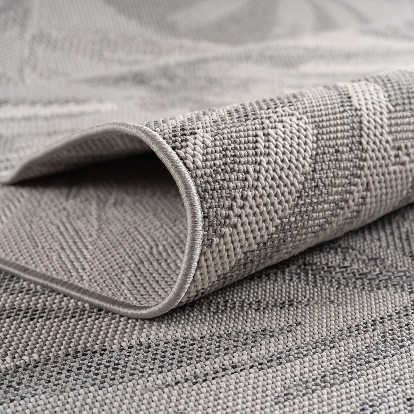 Desert 1303 Silber – Moderner Outdoor & Indoor Teppich ab 19,90 €