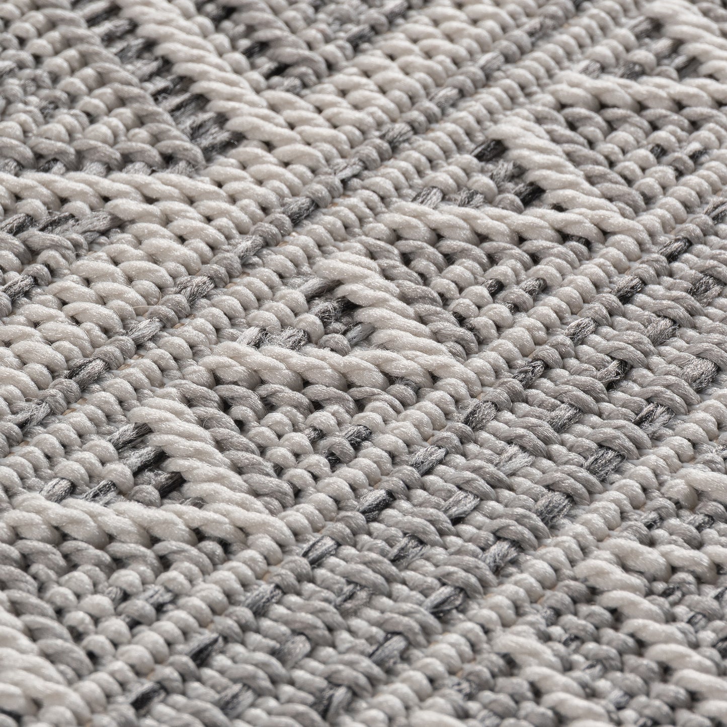 Desert 1303 Silber – Moderner Outdoor & Indoor Teppich ab 19,90 €