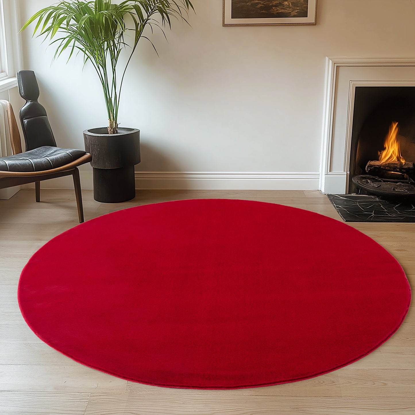 Joy 1400 Rot – Weicher Hochflor Teppich Rot ab 21,95 € kaufen