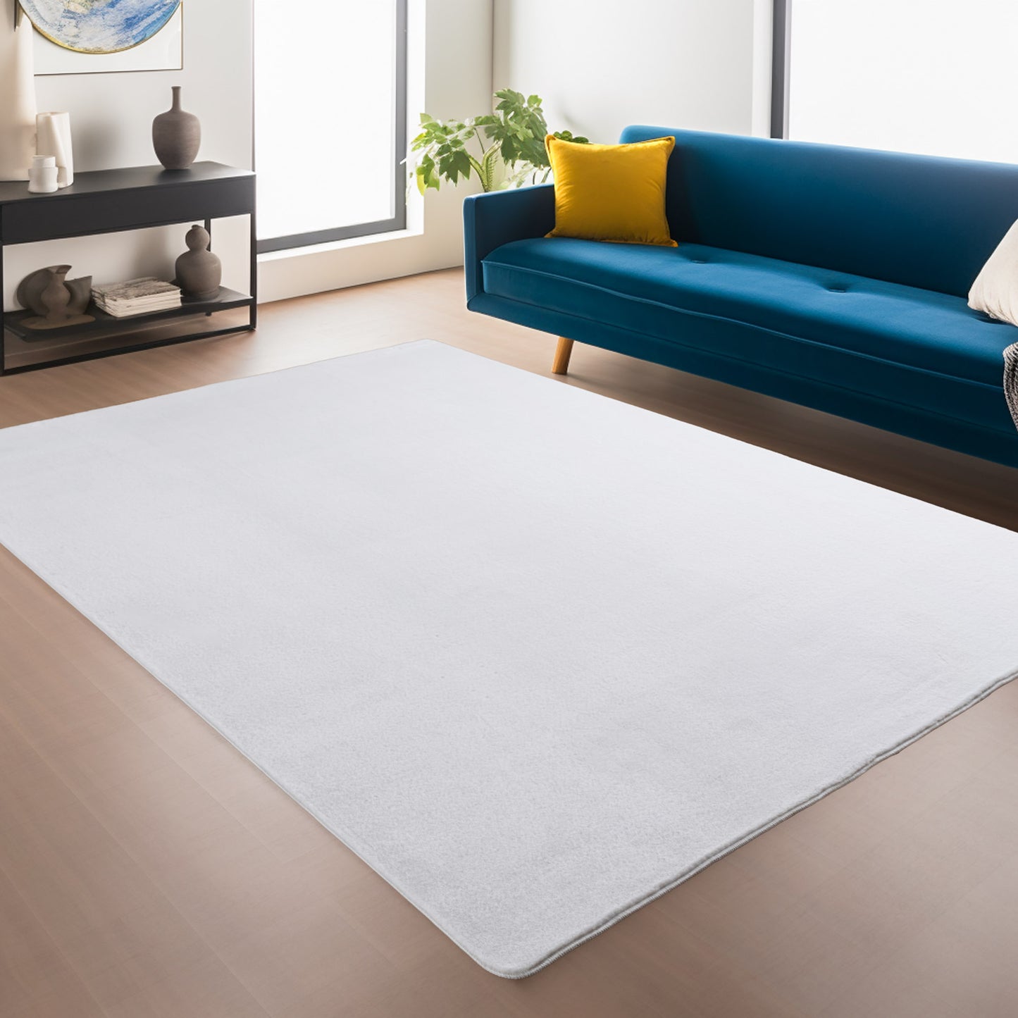 Joy 1400 Weiß – Weicher Hochflor Teppich Weiß ab 21,95 € kaufen