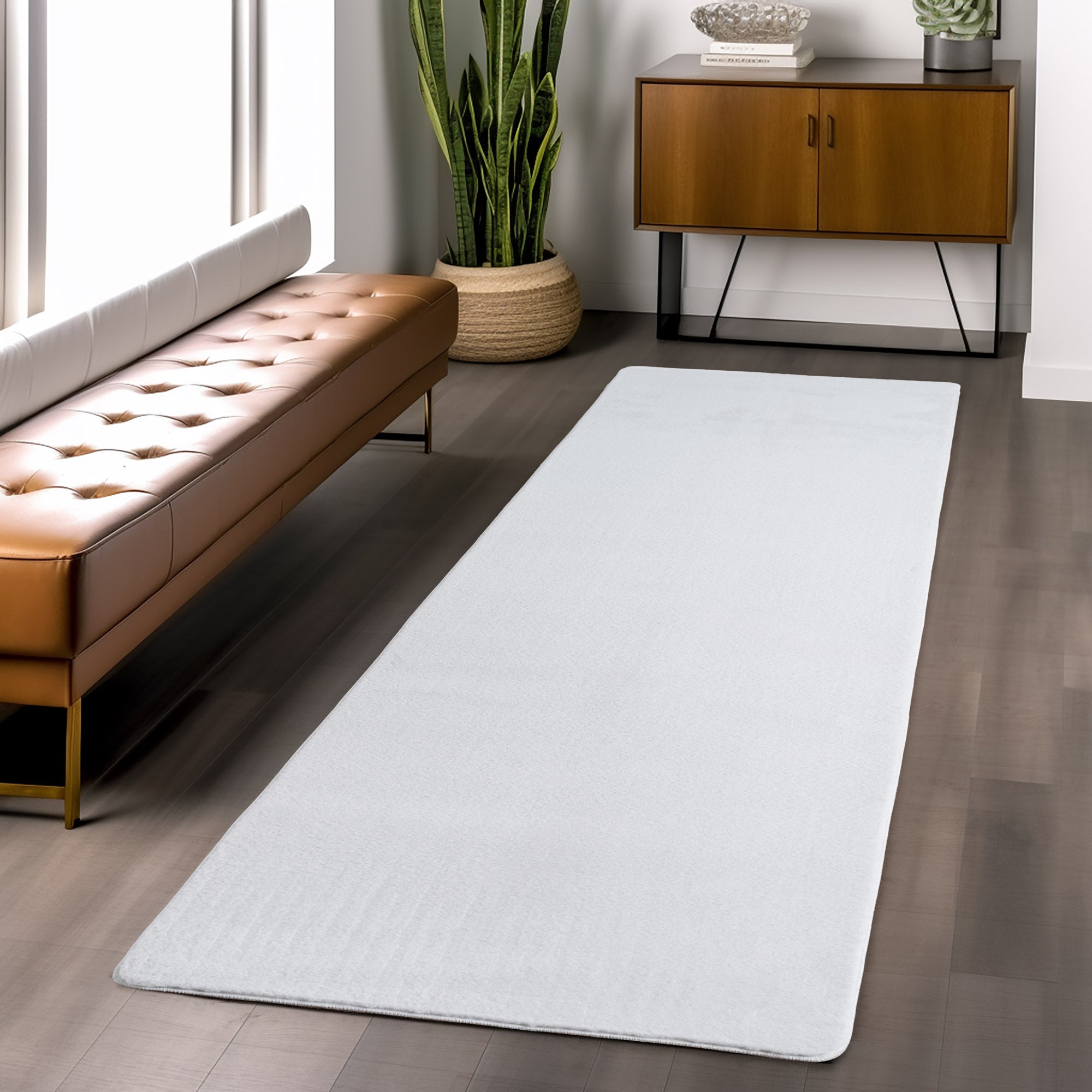Joy 1400 Weiß – Weicher Hochflor Teppich Weiß ab 21,95 € kaufen
