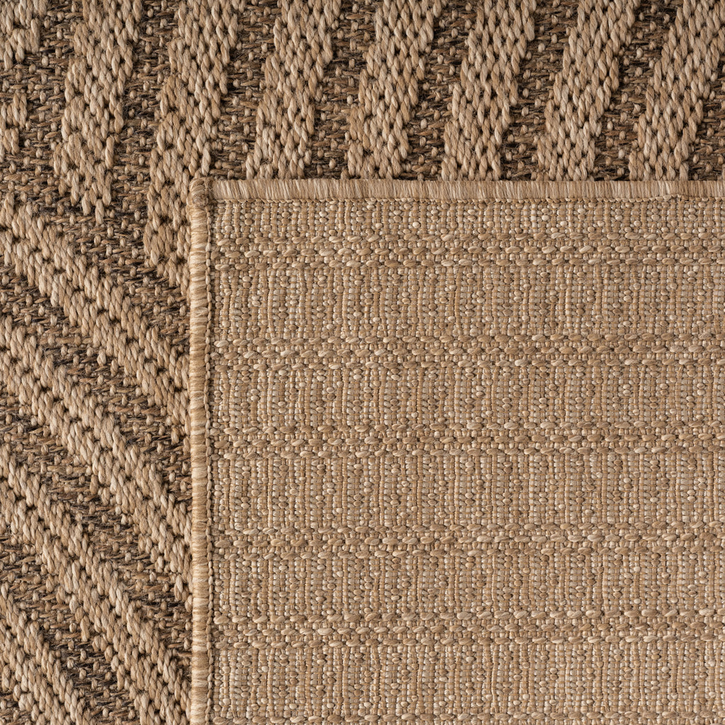 Timber 1401 Beige – Natürlicher Outdoor Teppich für Terrasse & Garten
