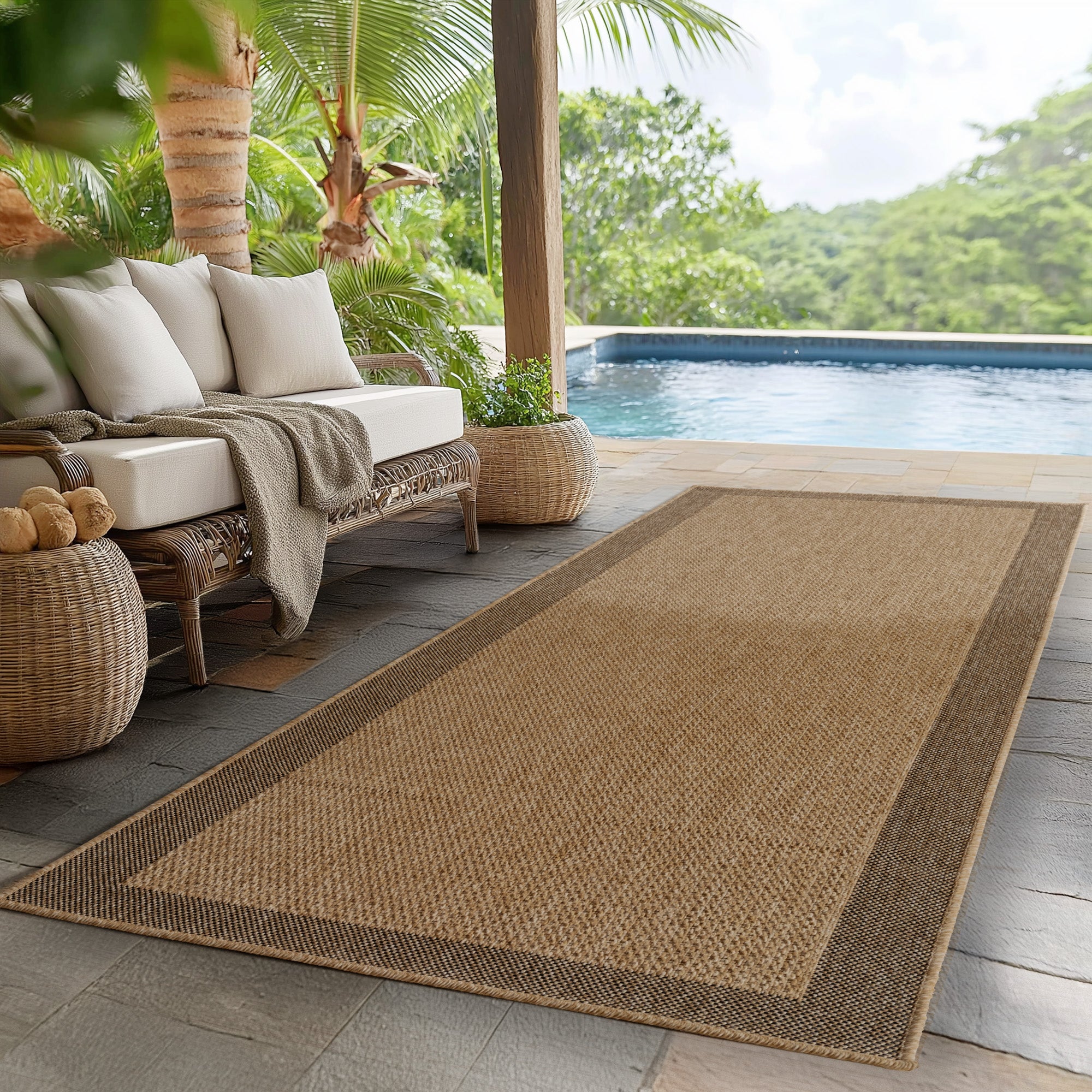 Timber 1402 Beige – Vielseitiger Outdoor & Indoor Teppich ab 34,90 €