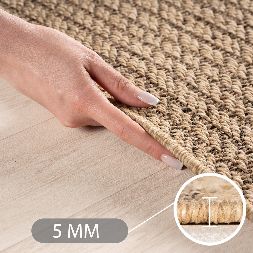 Timber 1404 Beige – Stilvoller Outdoor & Indoor Teppich mit Holzoptik ab 34,90 €