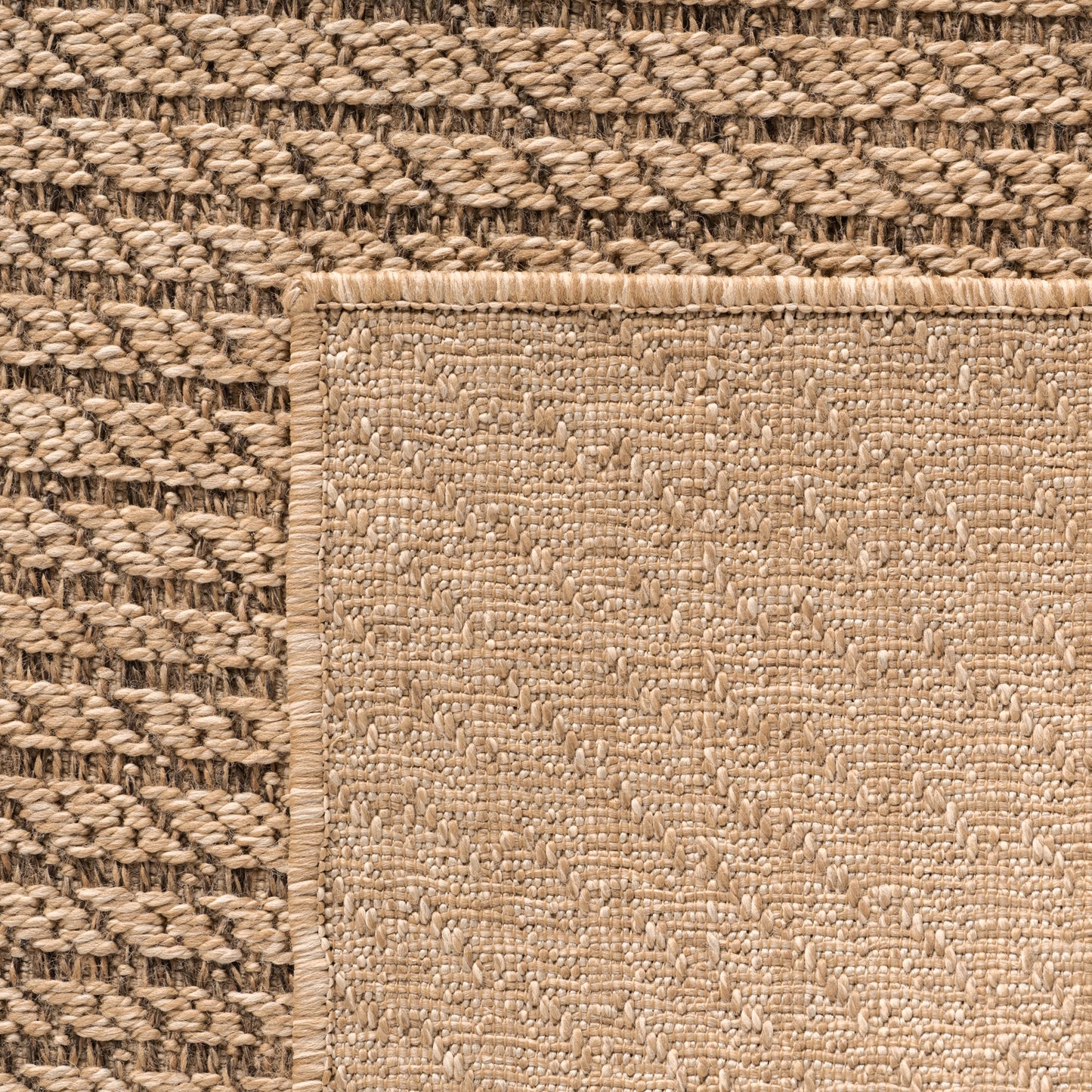 Timber 1404 Beige – Stilvoller Outdoor & Indoor Teppich mit Holzoptik ab 34,90 €