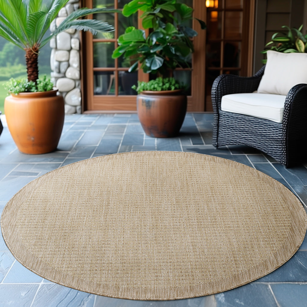 Giza 1410 Beige – Flacher Küchen & Flur Teppich für drinnen und draußen ab 19,90 €