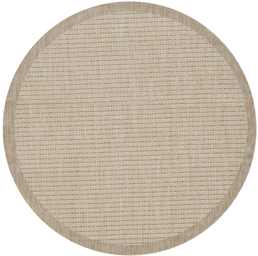 Giza 1410 Beige – Flacher Küchen & Flur Teppich für drinnen und draußen ab 19,90 €