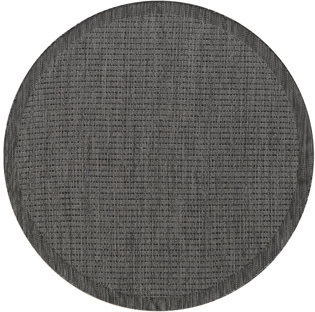 Giza 1410 Schwarz – Flacher Teppich für Küche, Flur & Terrasse ab 19,90 €