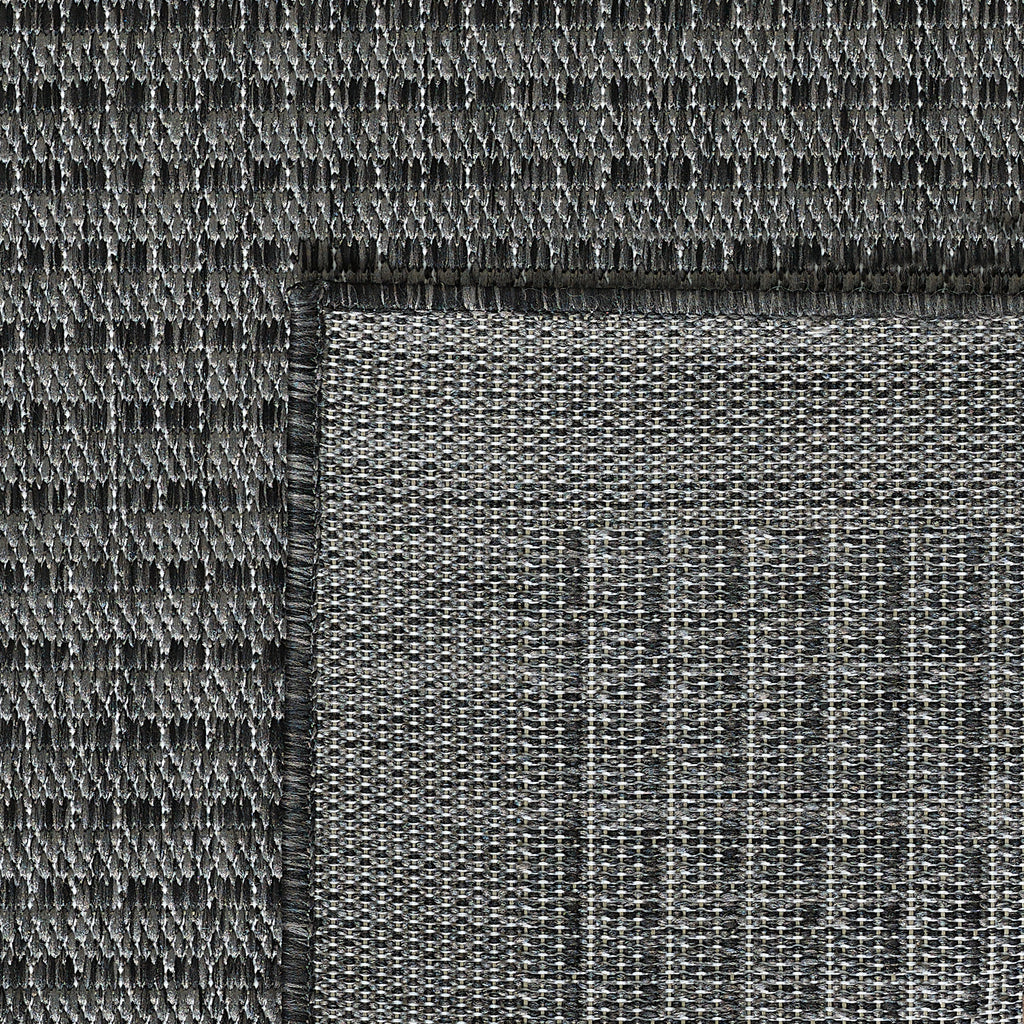 Giza 1410 Schwarz – Flacher Teppich für Küche, Flur & Terrasse ab 19,90 €