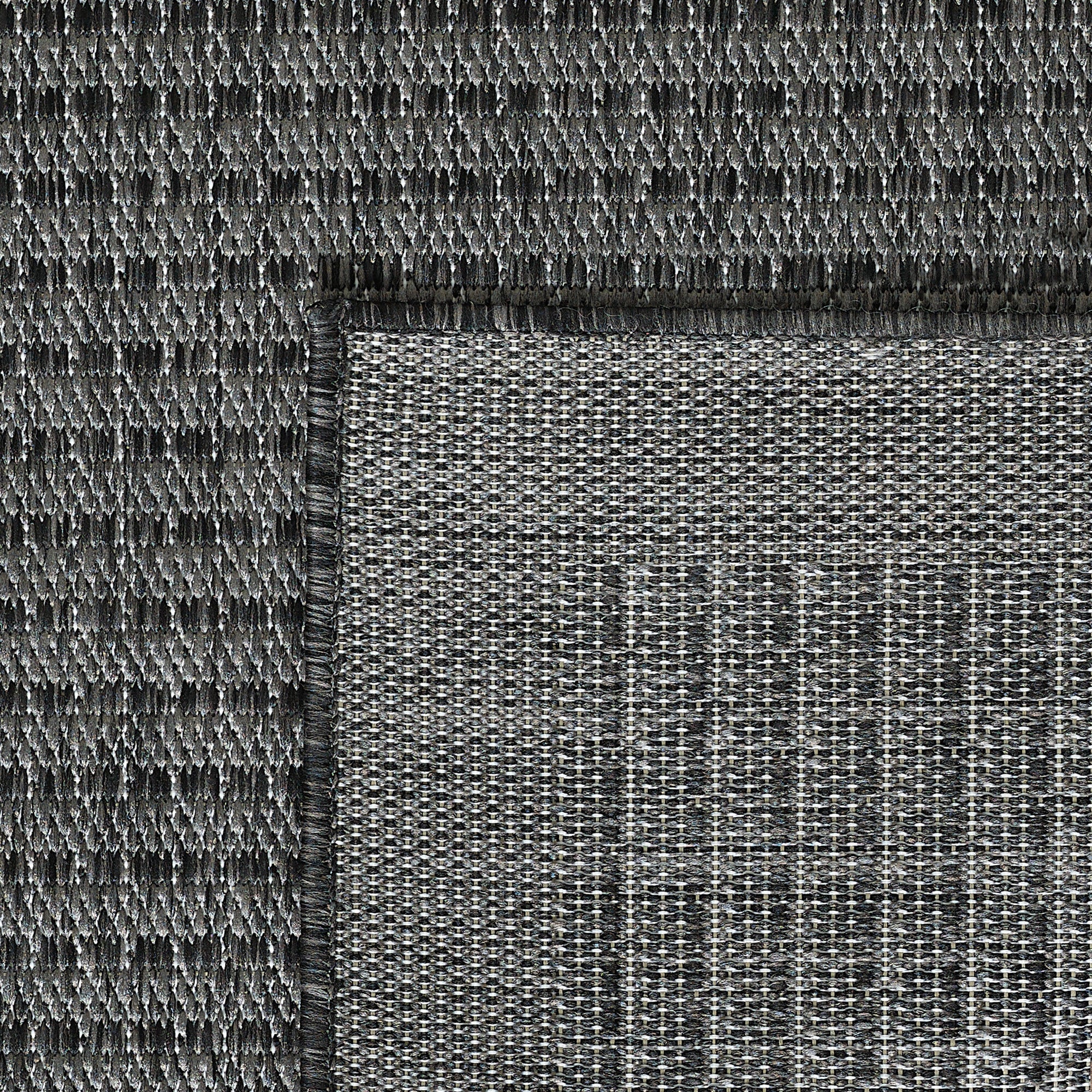 Giza 1410 Schwarz – Flacher Teppich für Küche, Flur & Terrasse ab 19,90 €