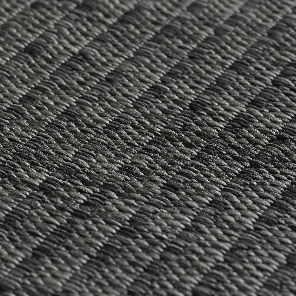 Giza 1410 Schwarz – Flacher Teppich für Küche, Flur & Terrasse ab 19,90 €
