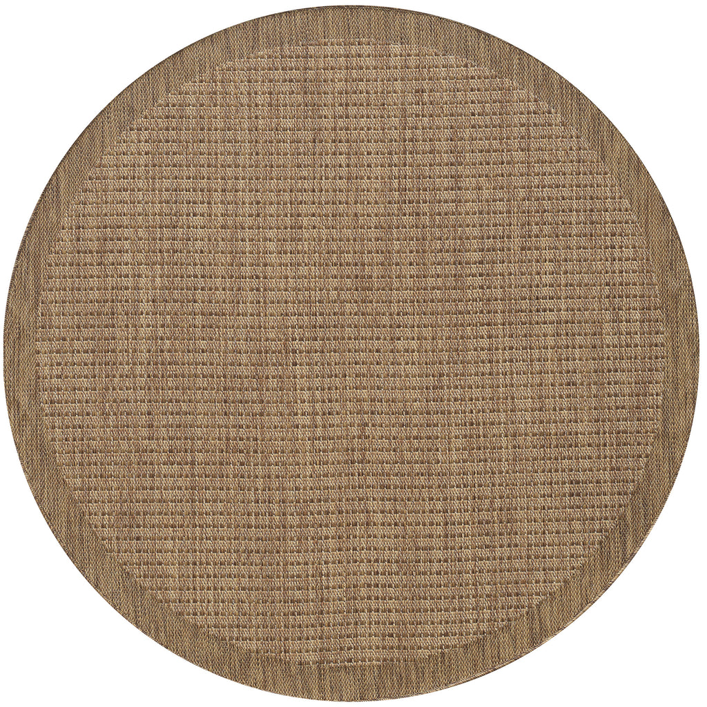 Giza 1410 Braun – Warmer Flachgewebe Teppich für Küche, Flur & Terrasse ab 19,90 €