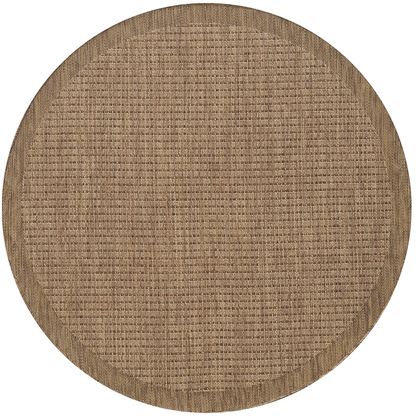 Giza 1410 Braun – Warmer Flachgewebe Teppich für Küche, Flur & Terrasse ab 19,90 €