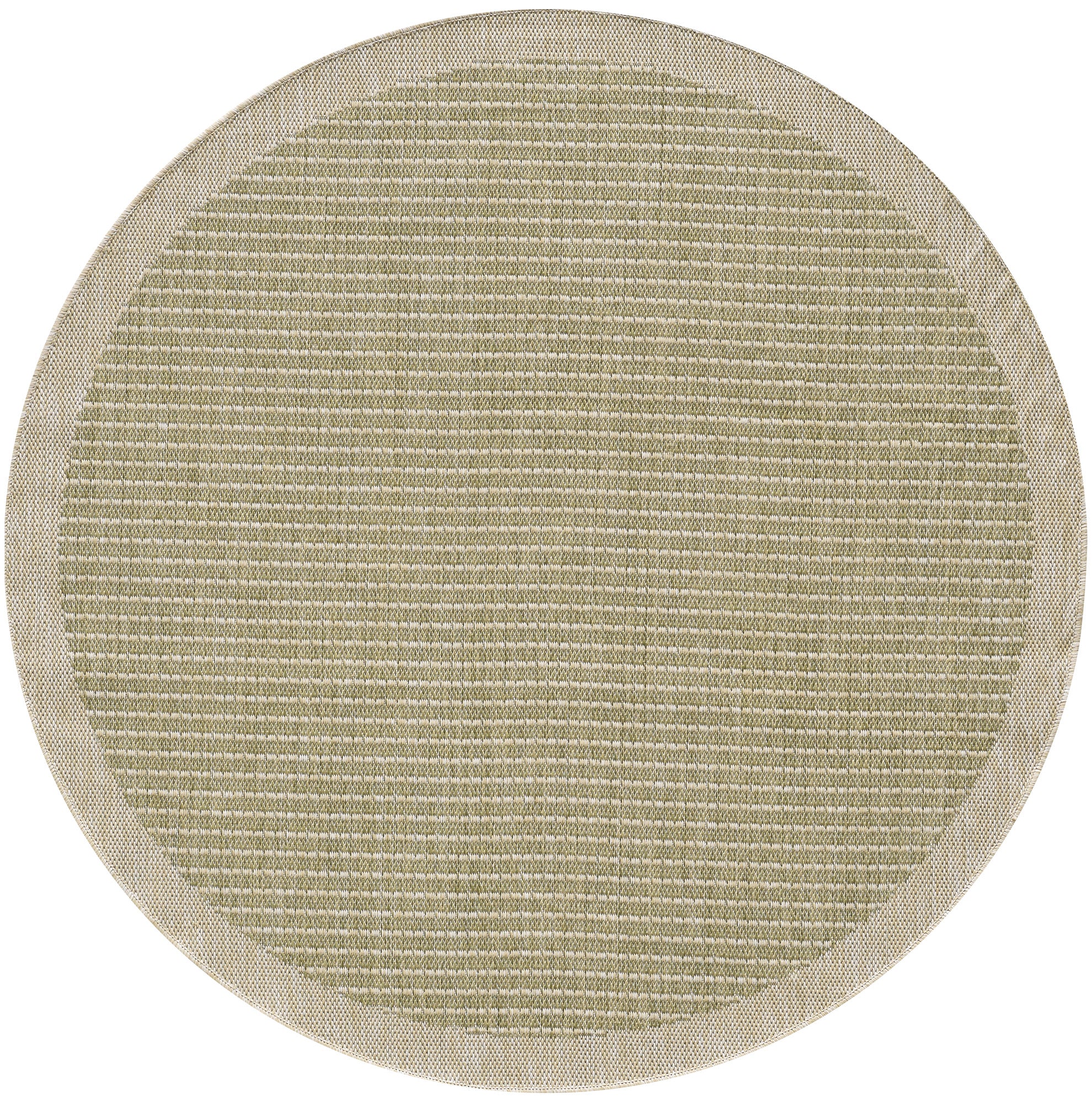 Giza 1410 Grün – Frischer Flachgewebe Teppich für Terrasse & Flur ab 19,90 €