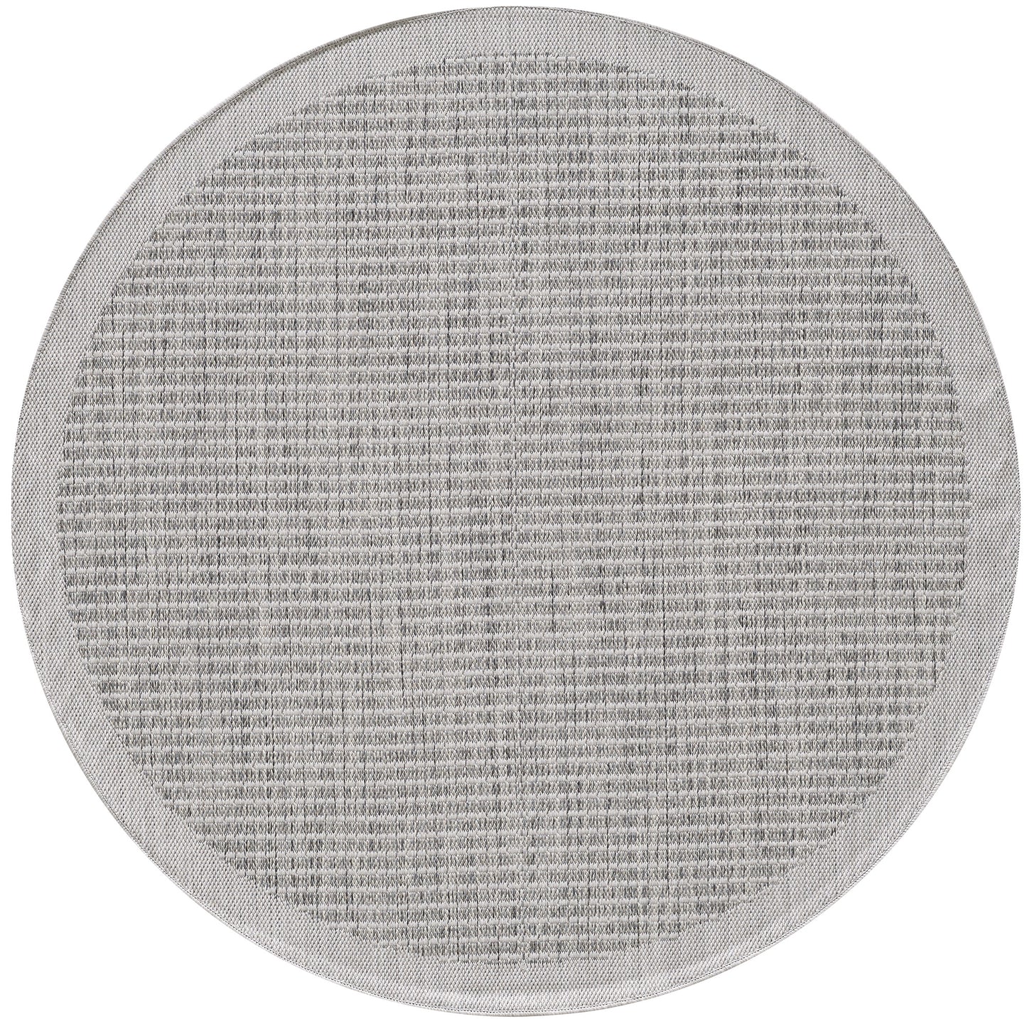 Giza 1410 Silber – Eleganter Flachgewebe Teppich für Küche, Flur & Outdoor ab 19,90 €