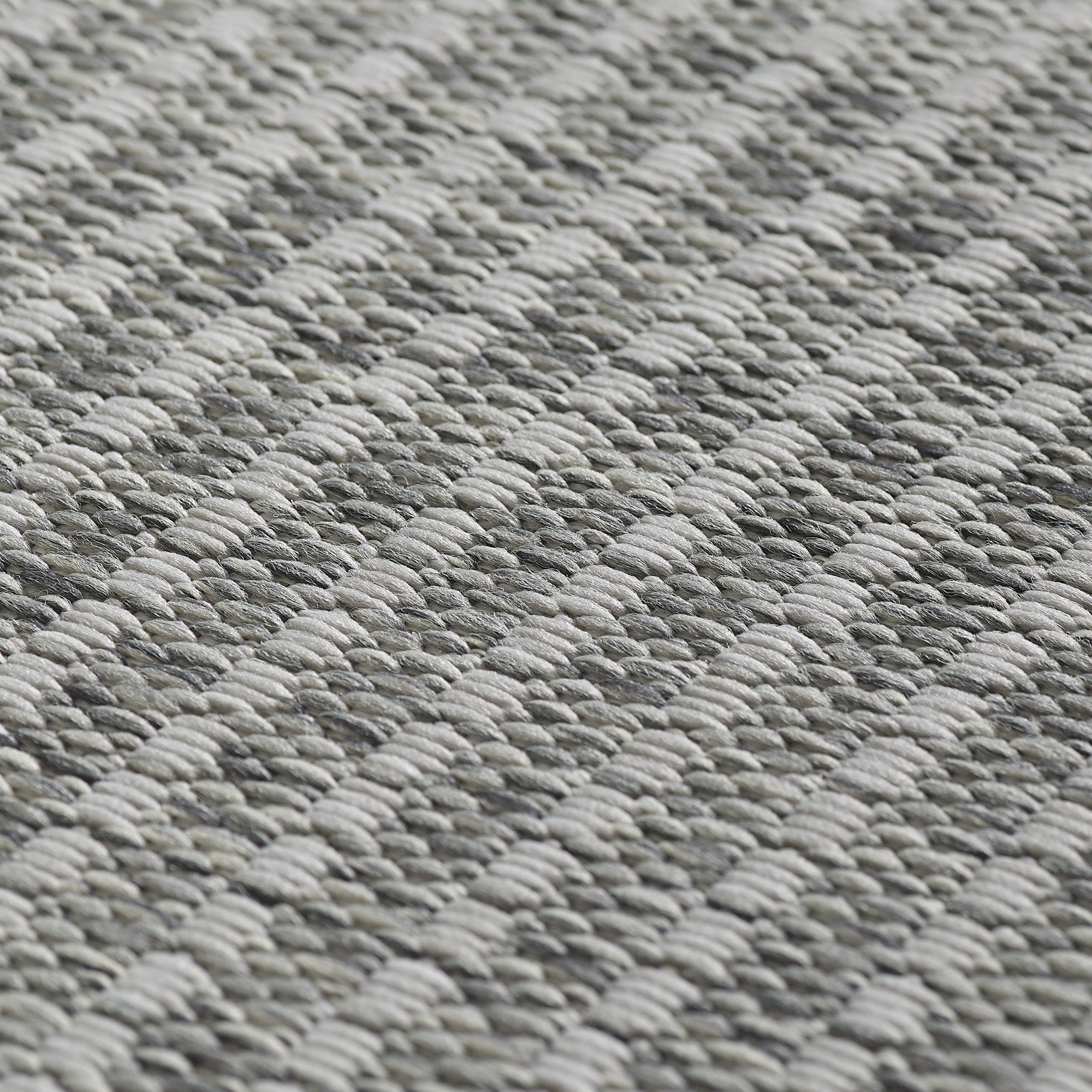 Giza 1410 Silber – Eleganter Flachgewebe Teppich für Küche, Flur & Outdoor ab 19,90 €