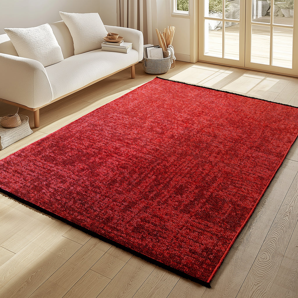 Space 1900 Rot – Vintage Teppich in Rot ab 24,70 € kaufen