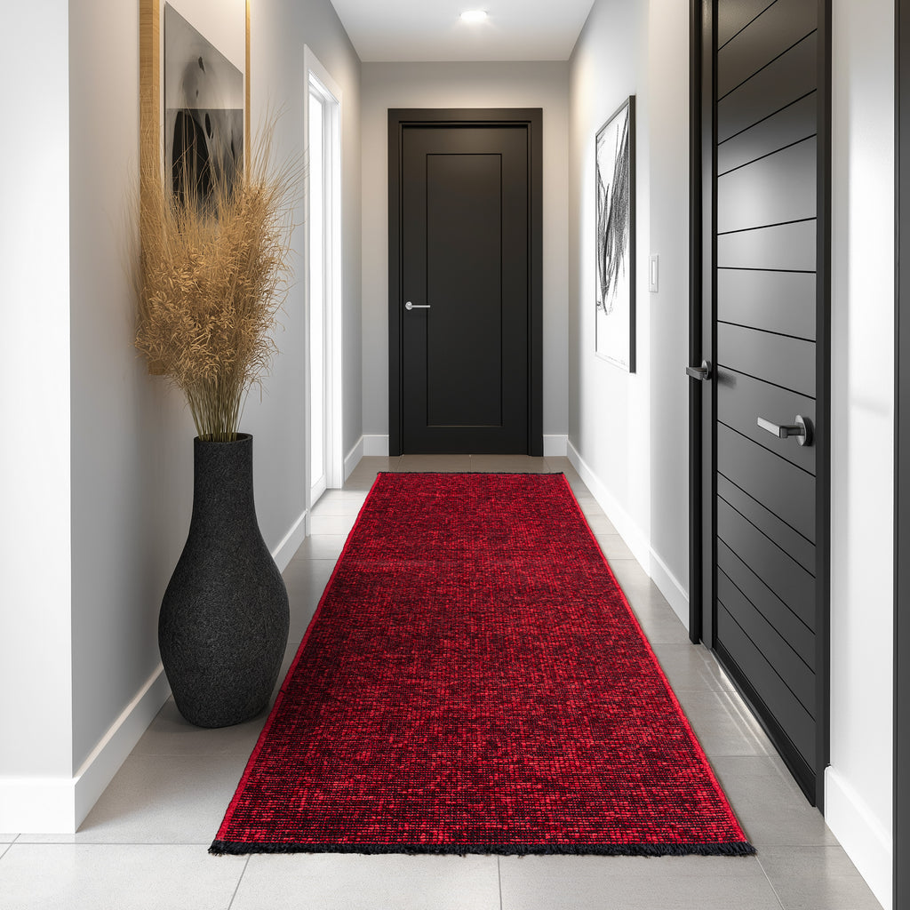 Space 1900 Rot – Vintage Teppich in Rot ab 24,70 € kaufen
