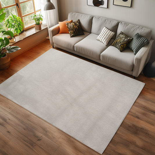 Helix 2200 Crem – Heller Kurzflor-Teppich günstig kaufen