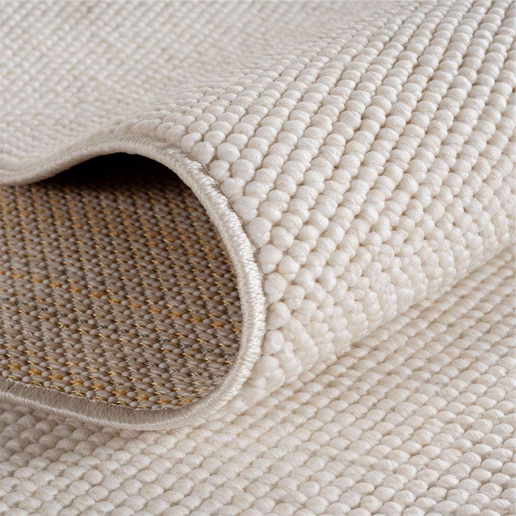 Helix 2200 Crem – Heller Kurzflor-Teppich günstig kaufen