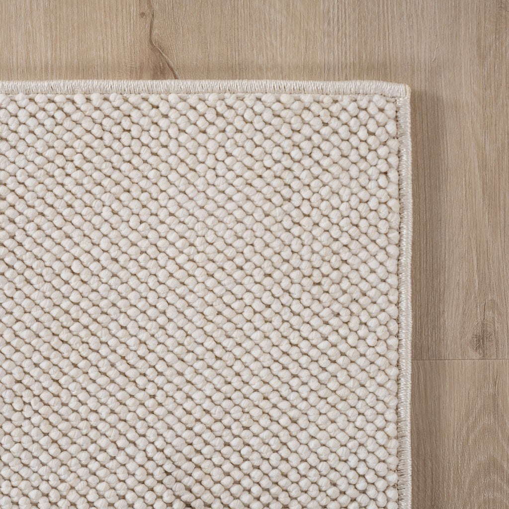 Helix 2200 Crem – Heller Kurzflor-Teppich günstig kaufen