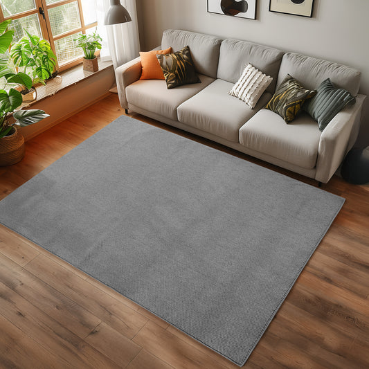 Helix 2200 Silber – Moderner Kurzflor-Teppich günstig kaufen