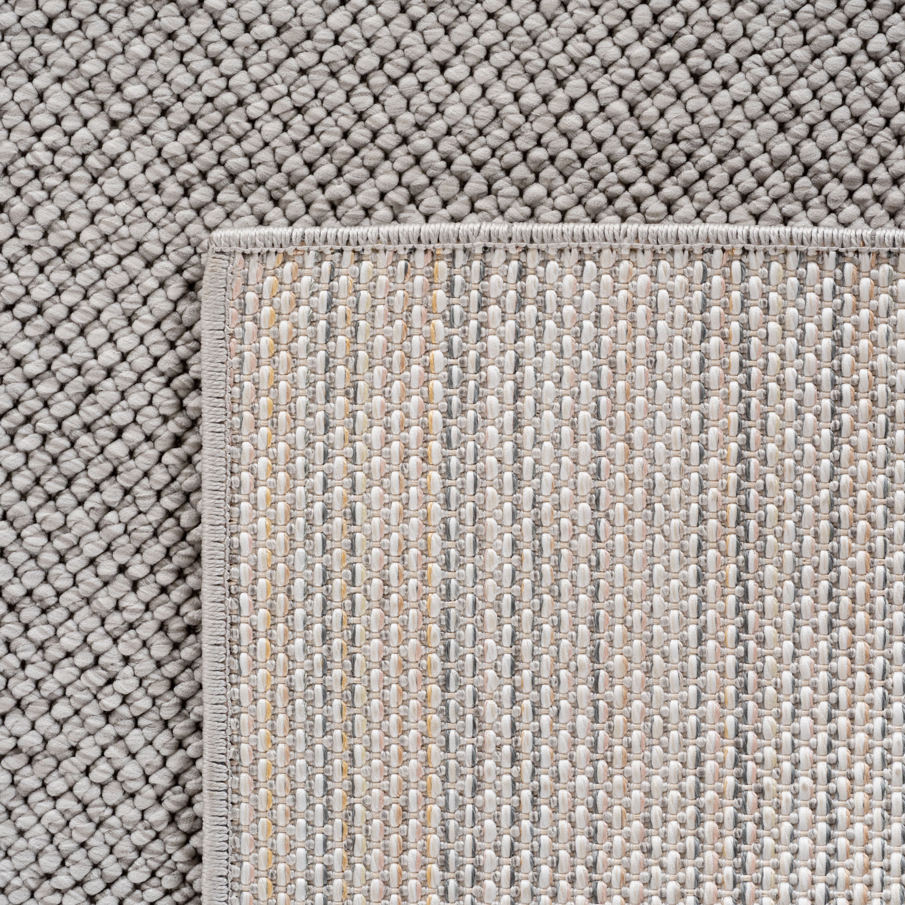 Helix 2200 Silber – Moderner Kurzflor-Teppich günstig kaufen