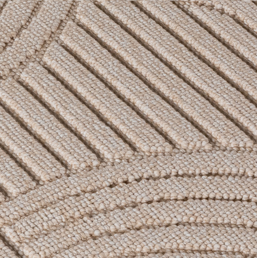 Helix 2201 Beige – Zeitloser Kurzflor Wohnzimmer Teppich ab 26,45 €