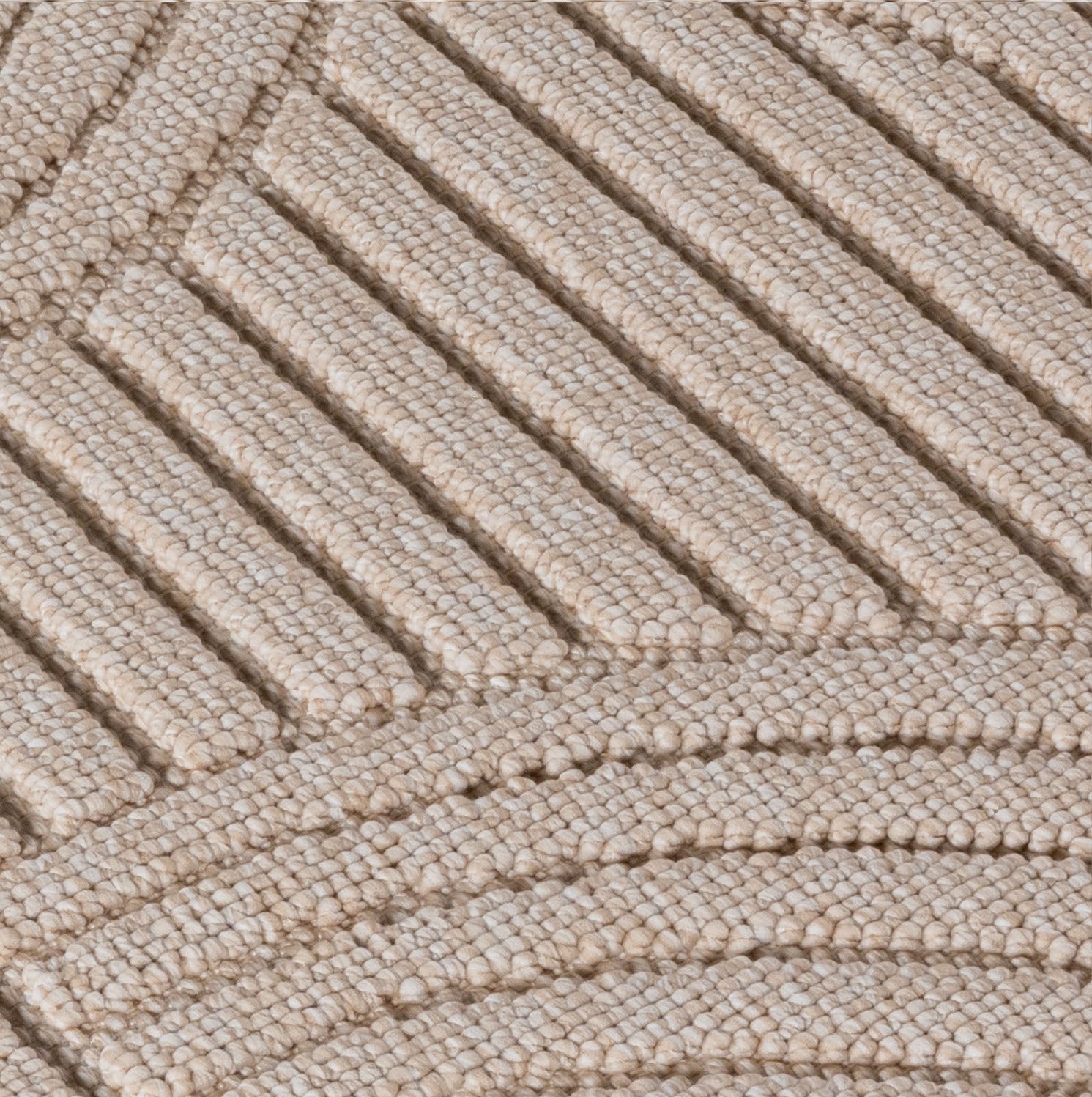 Helix 2201 Beige – Zeitloser Kurzflor Wohnzimmer Teppich ab 26,45 €