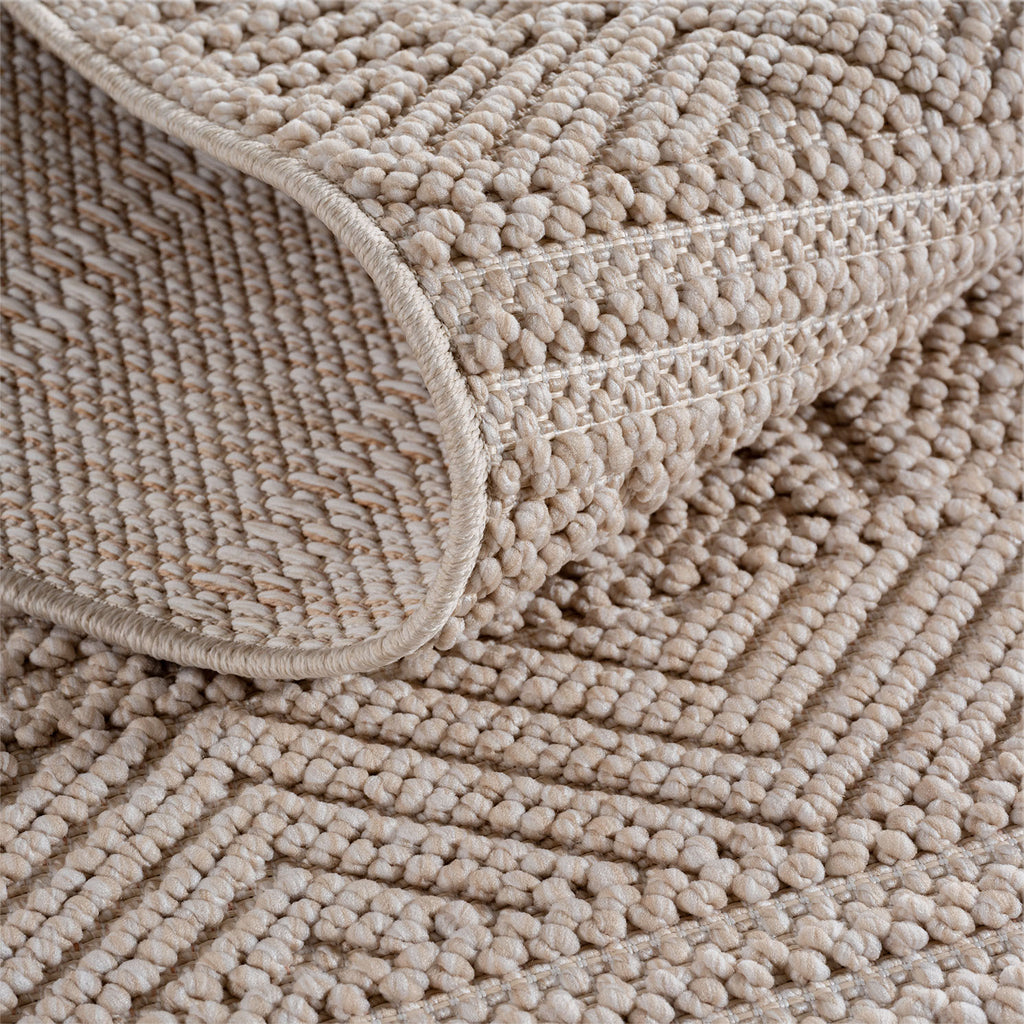 Helix 2202 Beige – Klassischer Kurzflor Teppich ab 26,45 € kaufen