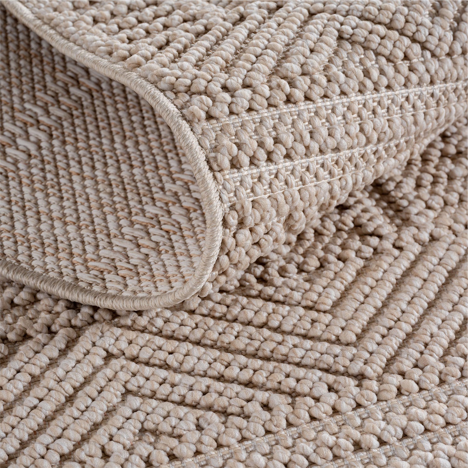 Helix 2202 Beige – Klassischer Kurzflor Teppich ab 26,45 € kaufen