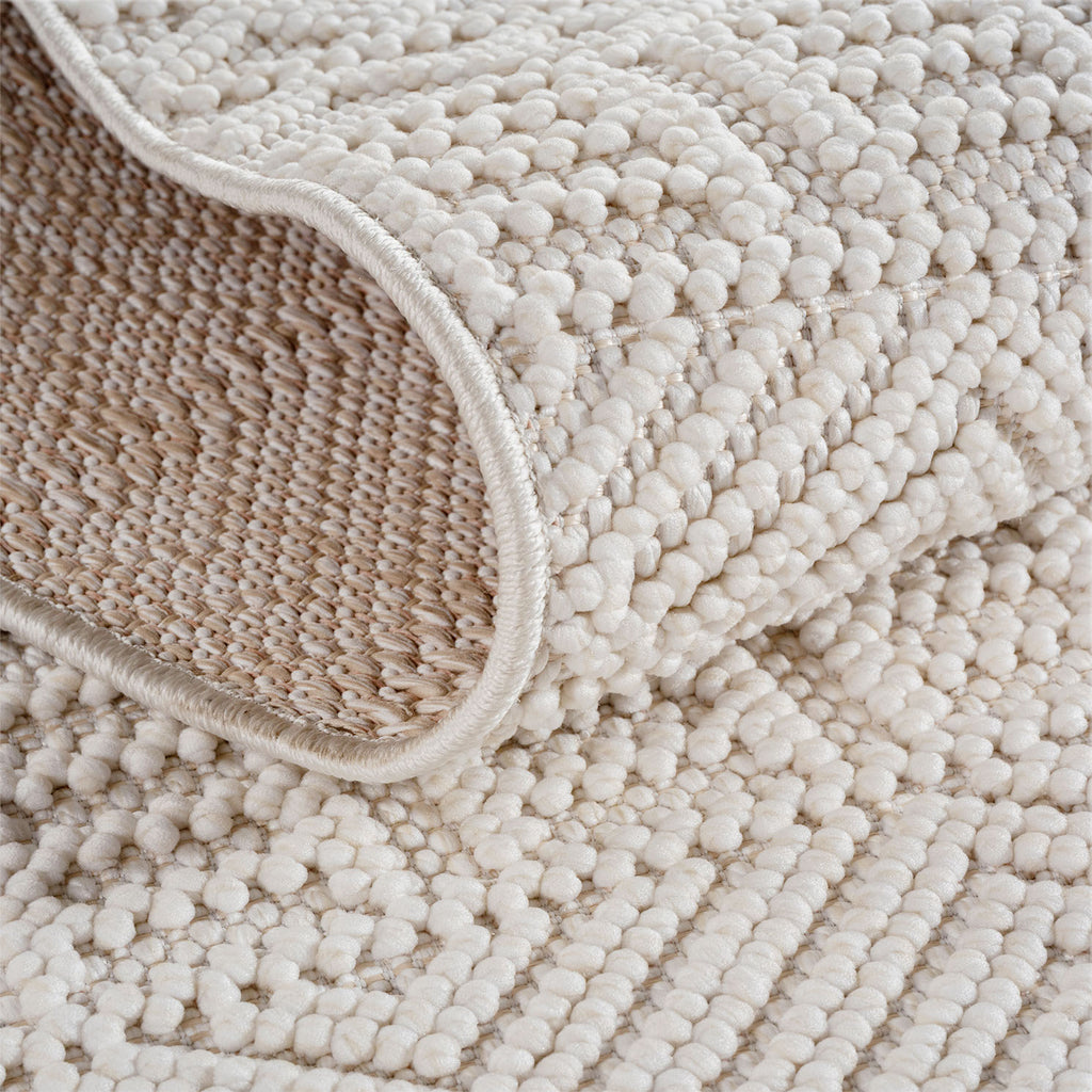 Helix 2202 Crem – Heller Kurzflor Teppich günstig kaufen