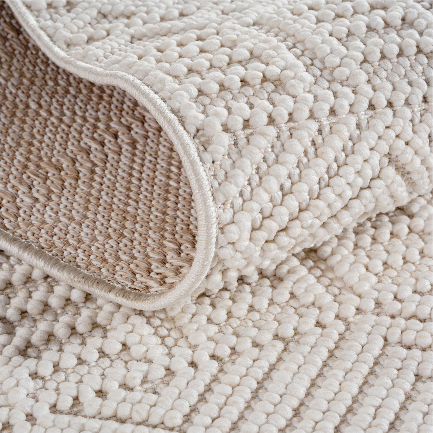 Helix 2202 Crem – Heller Kurzflor Teppich günstig kaufen