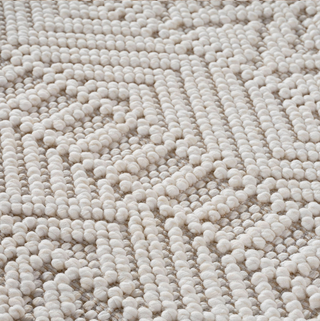 Helix 2202 Crem – Heller Kurzflor Teppich günstig kaufen