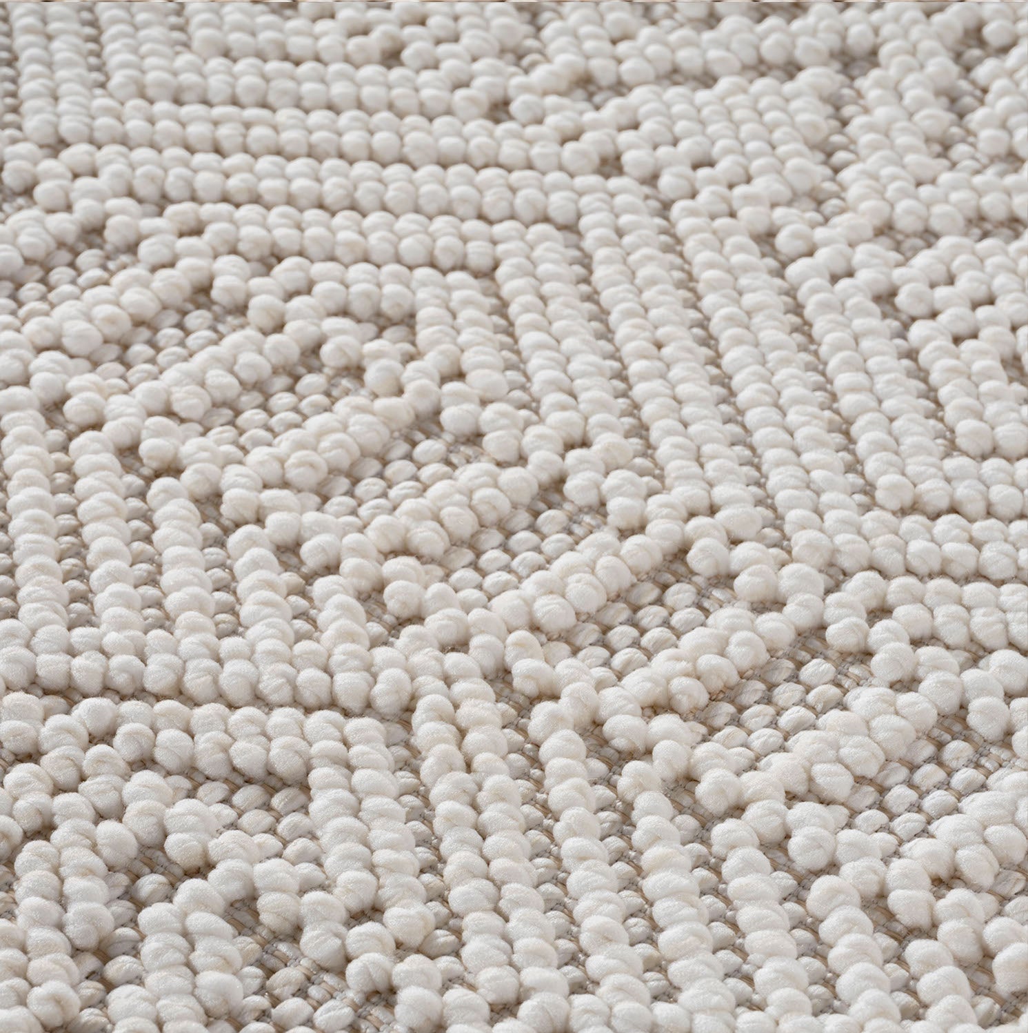 Helix 2202 Crem – Heller Kurzflor Teppich günstig kaufen