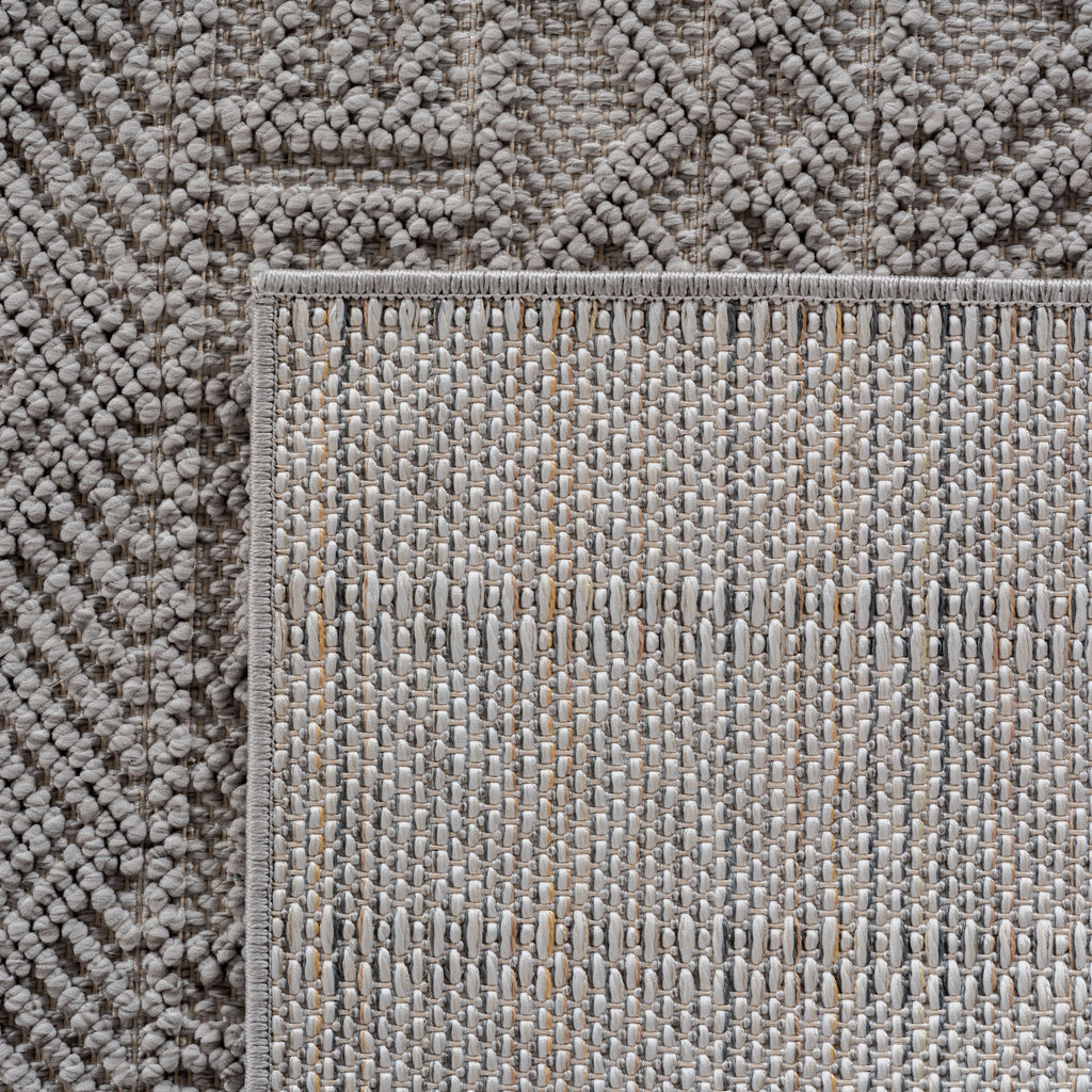 Helix 2202 Silber – Eleganter Kurzflor Teppich ab 26,45 € kaufen