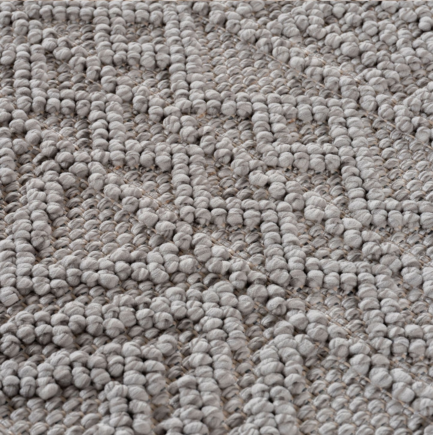 Helix 2202 Silber – Eleganter Kurzflor Teppich ab 26,45 € kaufen