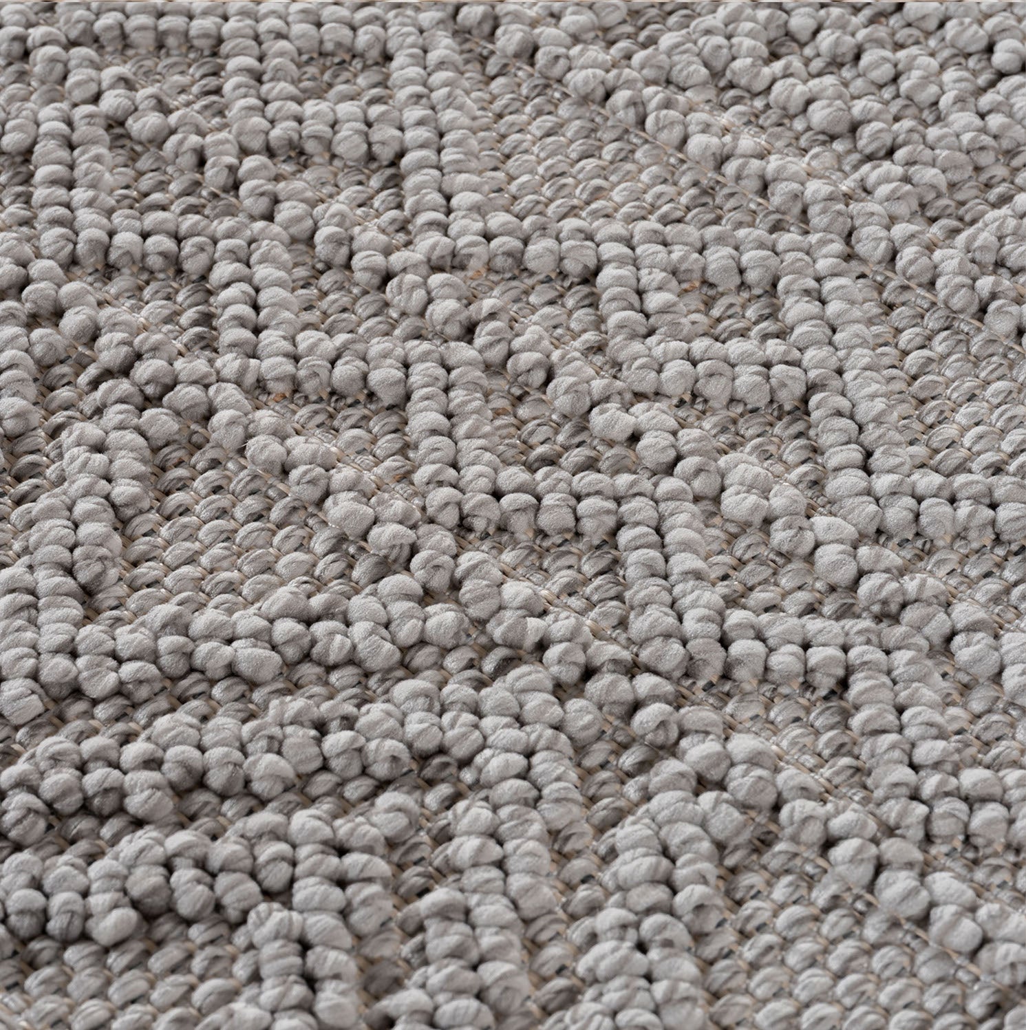 Helix 2202 Silber – Eleganter Kurzflor Teppich ab 26,45 € kaufen