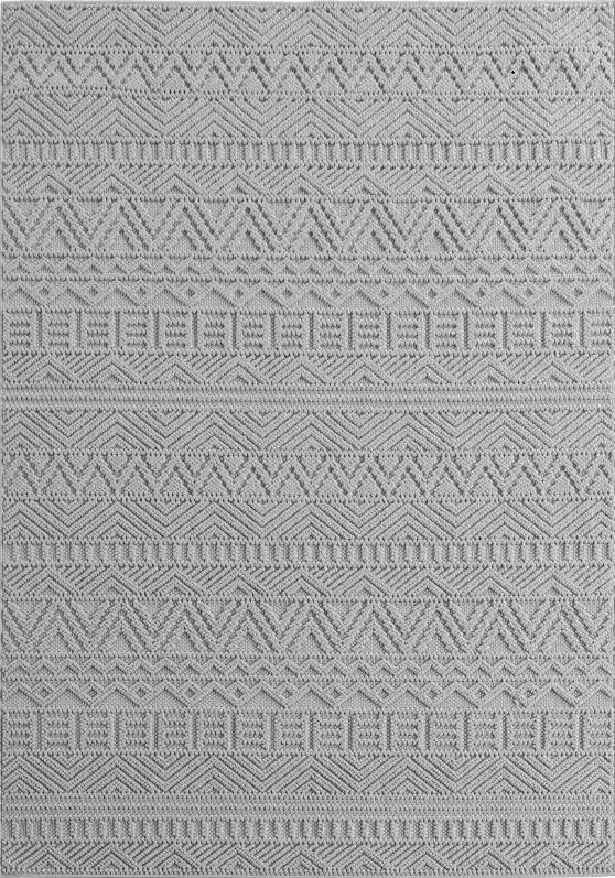 Helix 2202 Silber – Eleganter Kurzflor Teppich ab 26,45 € kaufen