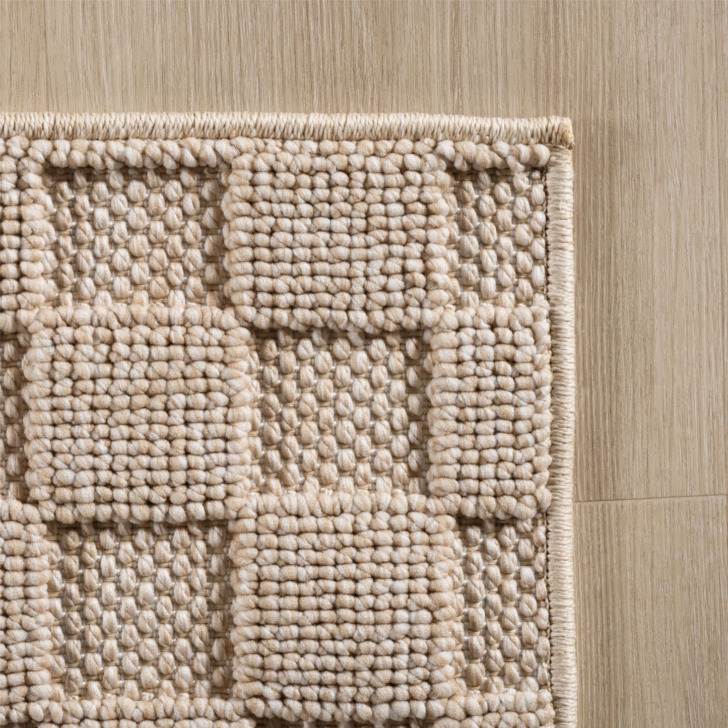 Helix 2203 Beige – Kurzflor Teppich Beige günstig kaufen