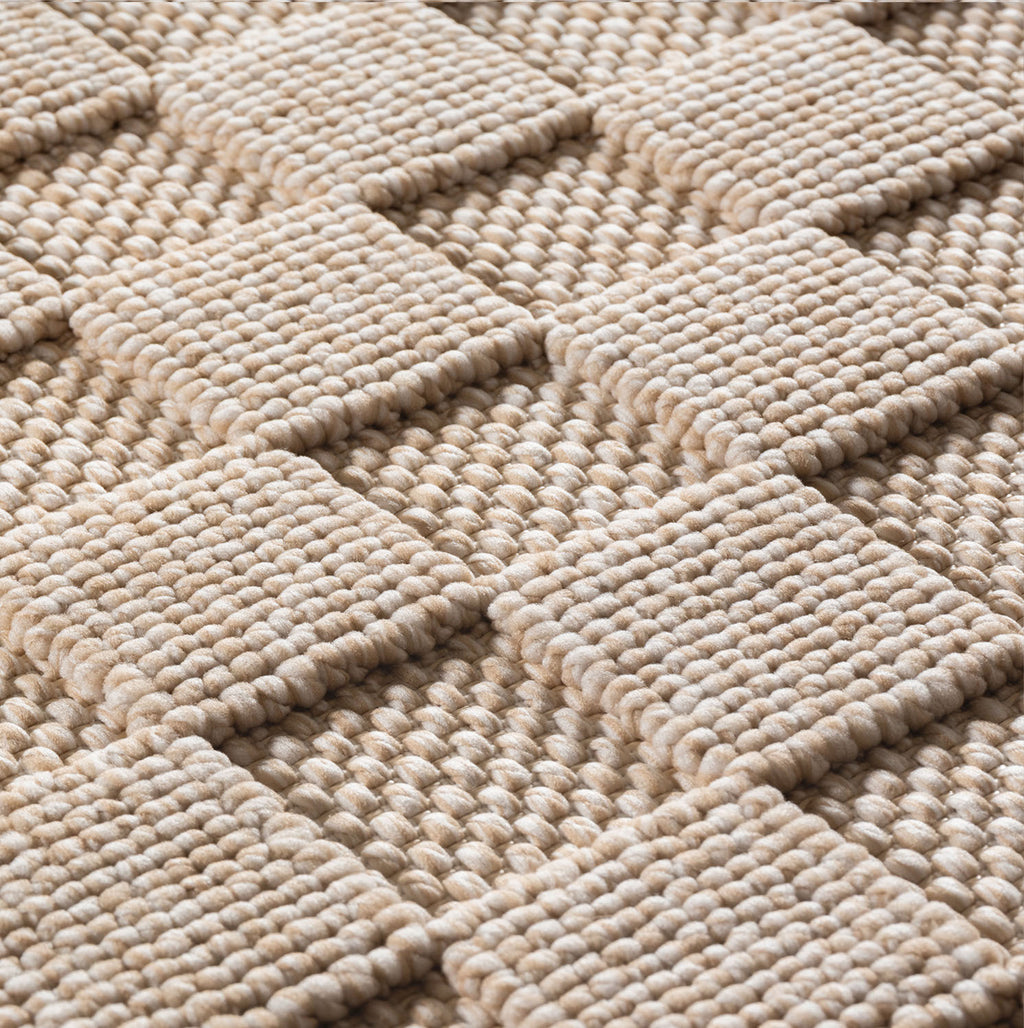 Helix 2203 Beige – Kurzflor Teppich Beige günstig kaufen