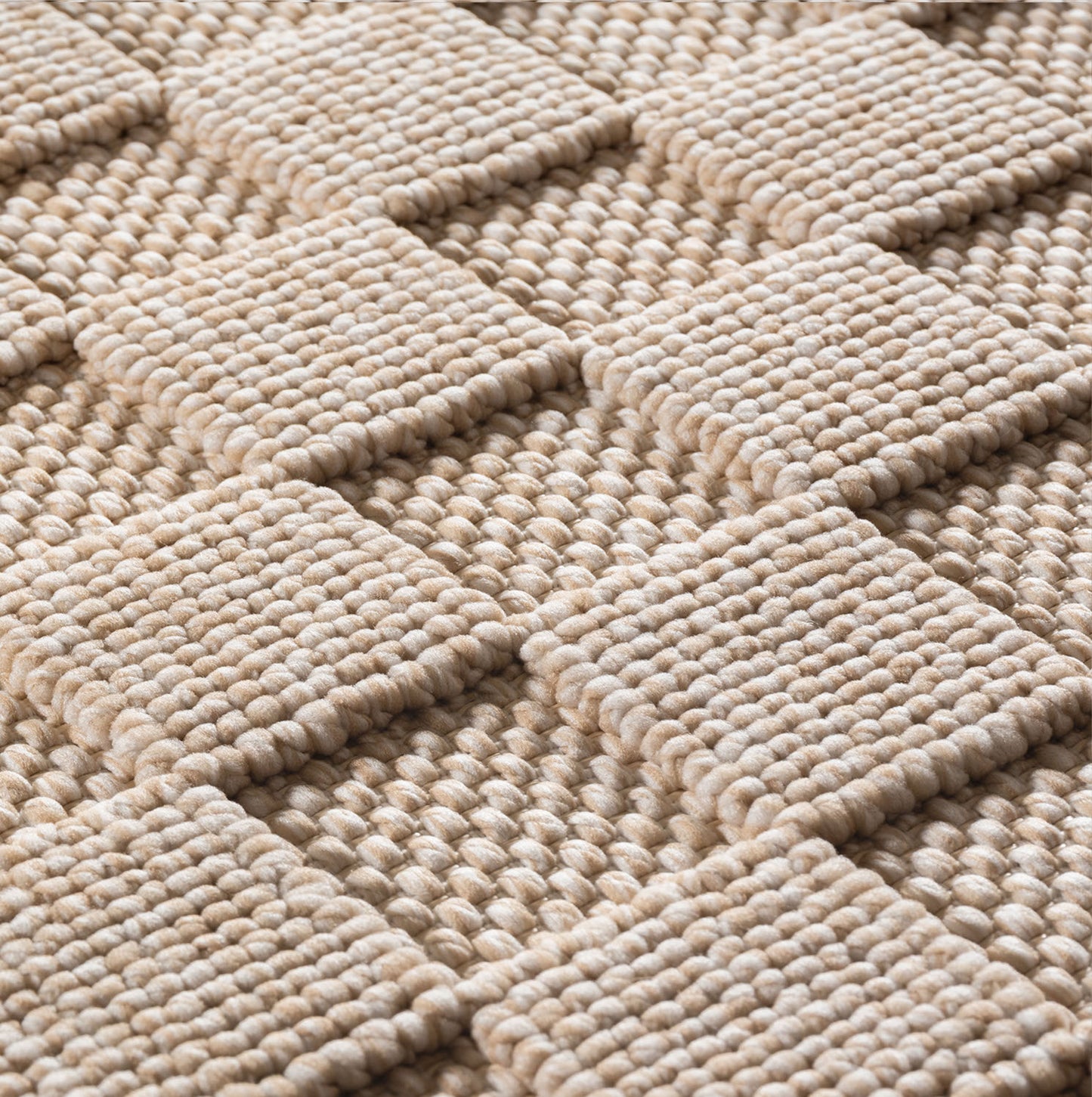 Helix 2203 Beige – Kurzflor Teppich Beige günstig kaufen