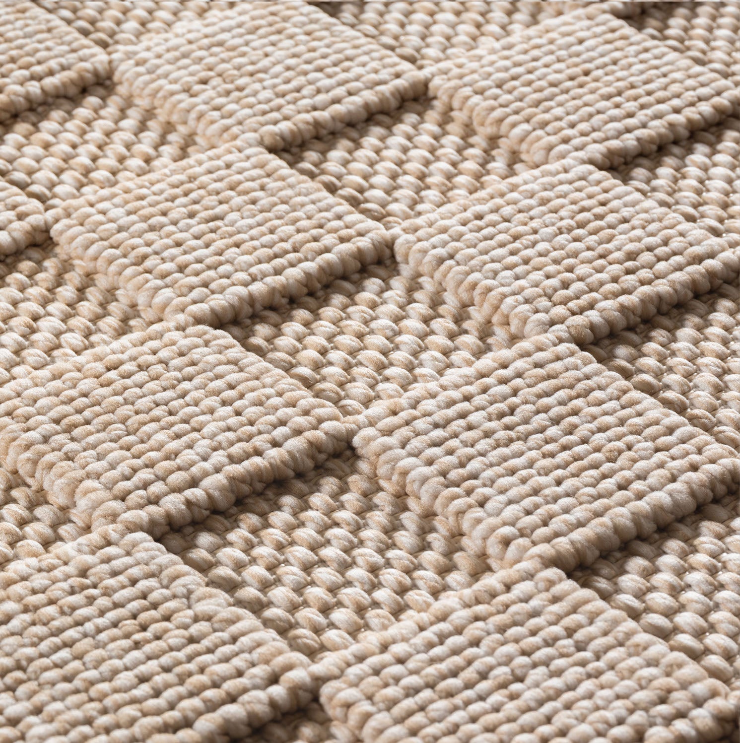 Helix 2203 Beige – Kurzflor Teppich Beige günstig kaufen